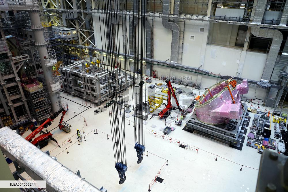 President Macron And Indian PM Modi Visit The ITER - Marseille