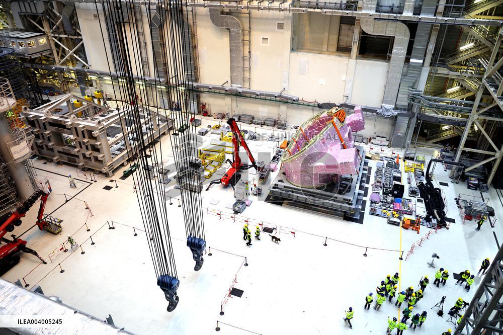 President Macron And Indian PM Modi Visit The ITER - Marseille