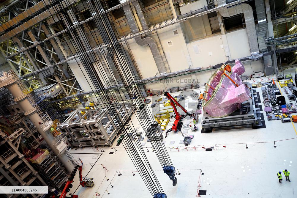 President Macron And Indian PM Modi Visit The ITER - Marseille