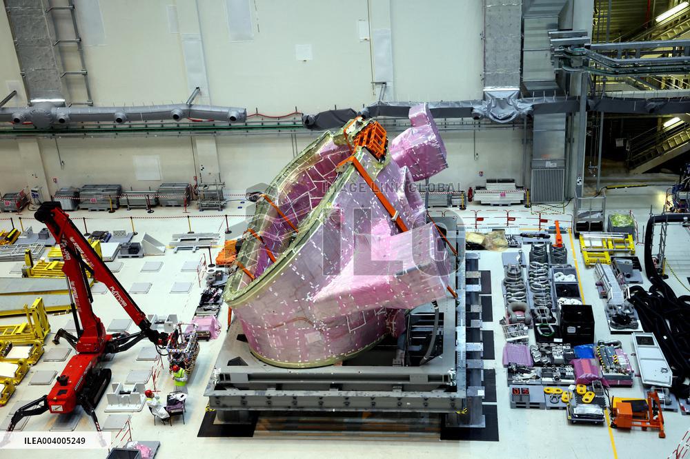 President Macron And Indian PM Modi Visit The ITER - Marseille