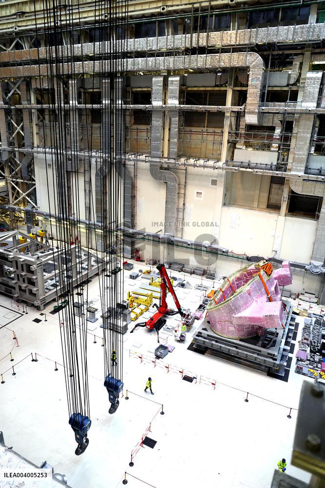 President Macron And Indian PM Modi Visit The ITER - Marseille