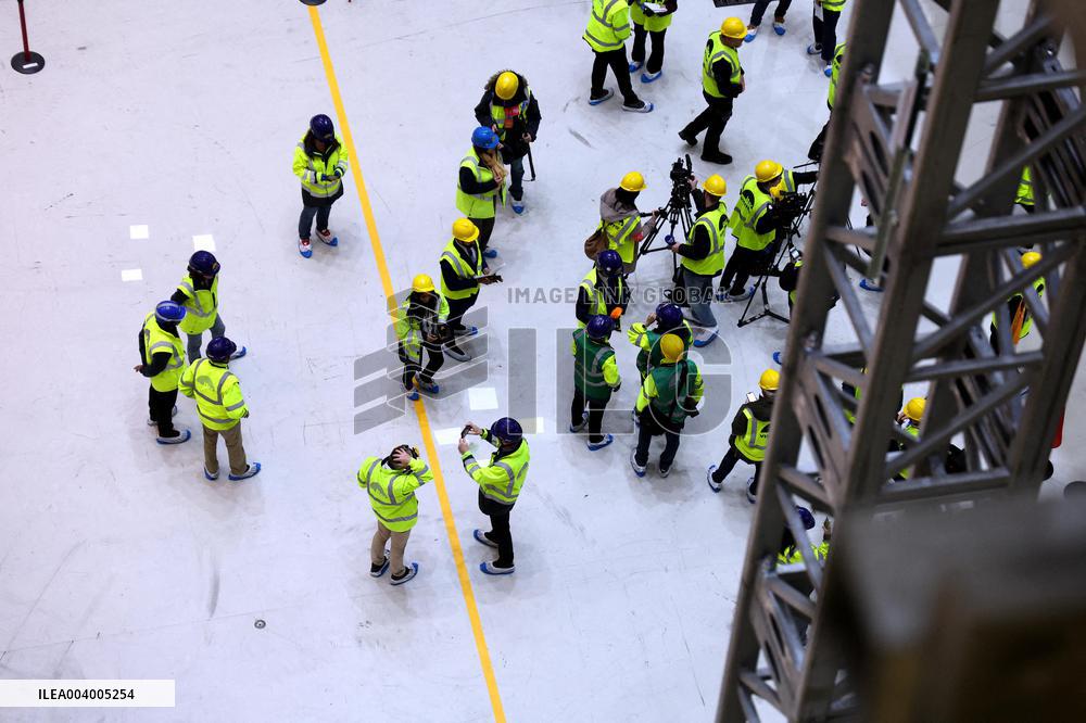 President Macron And Indian PM Modi Visit The ITER - Marseille