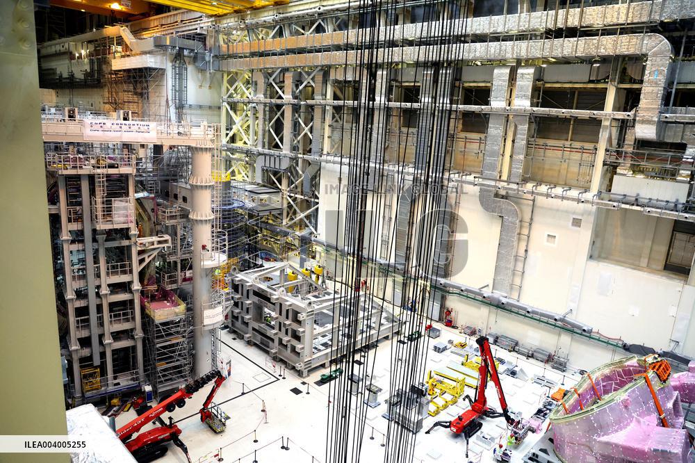 President Macron And Indian PM Modi Visit The ITER - Marseille