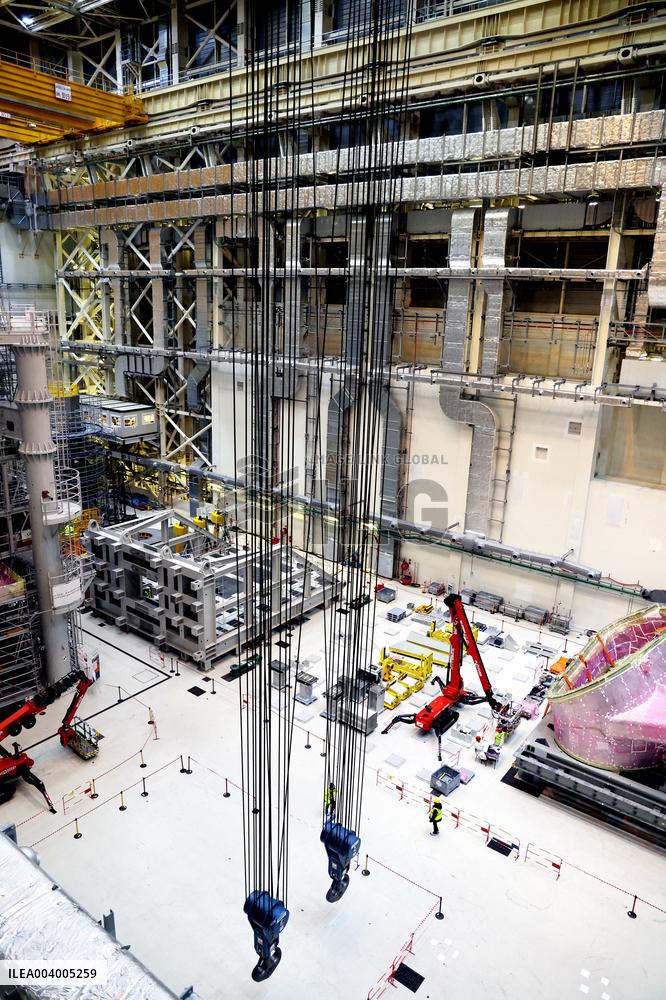 President Macron And Indian PM Modi Visit The ITER - Marseille