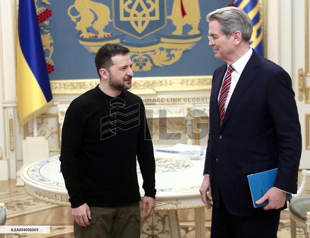 Meeting of Volodymyr Zelenskyy and Scott Bessent in Kyiv