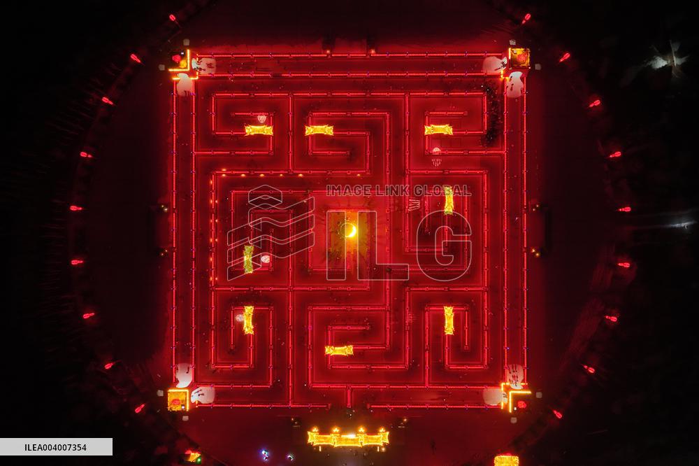 Yellow River Lantern Array in Wuzhong