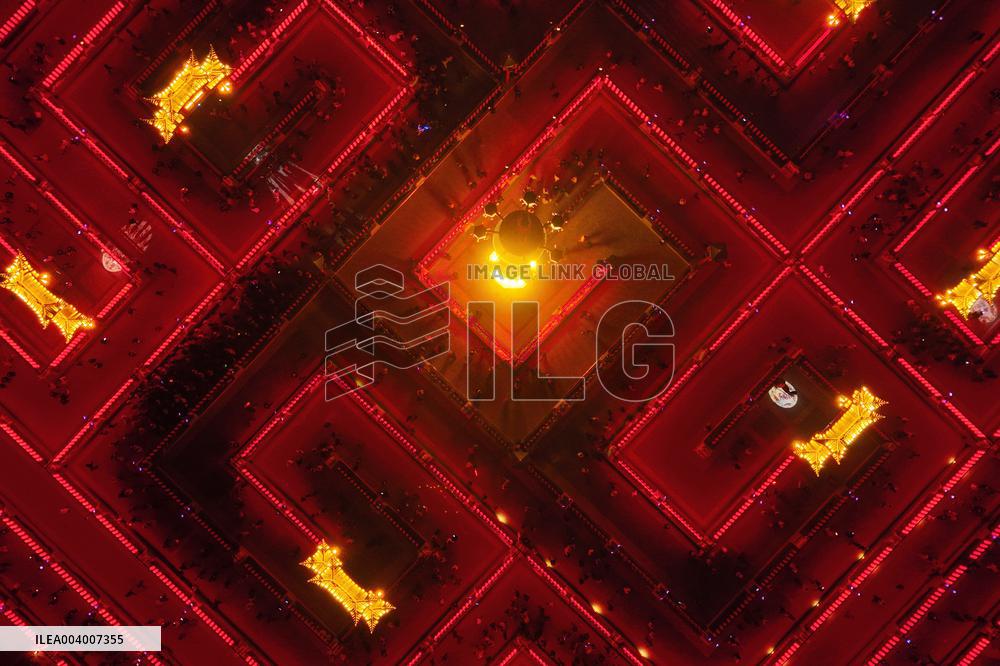 Yellow River Lantern Array in Wuzhong