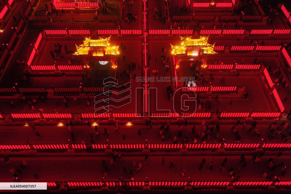 Yellow River Lantern Array in Wuzhong