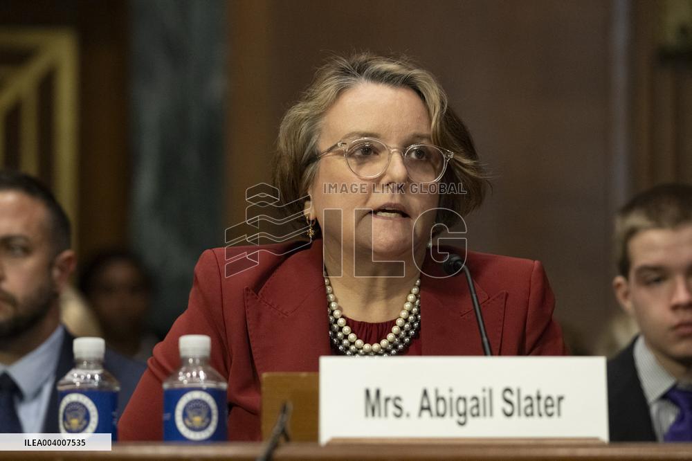 Todd Blanche and Abigail Slater Confirmation Hearing