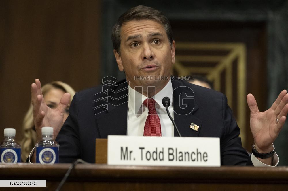 Todd Blanche and Abigail Slater Confirmation Hearing