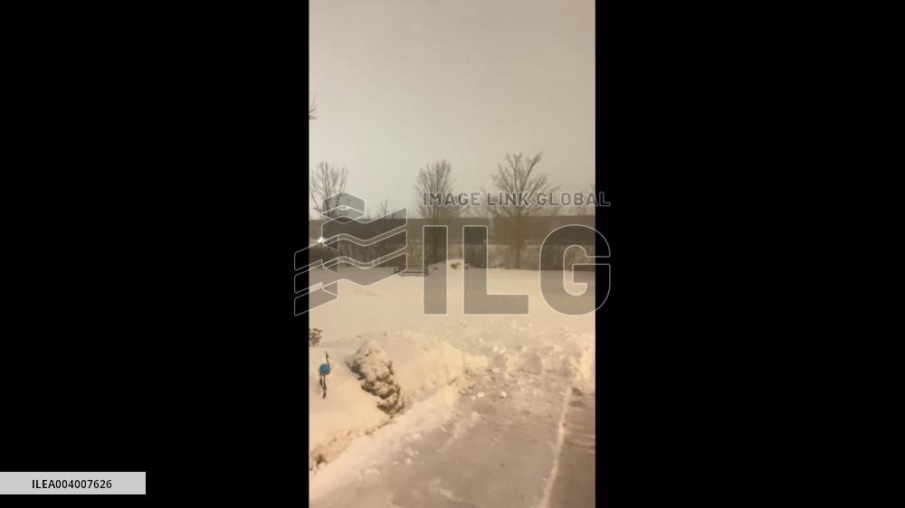 Canada: Winter Storm Hits Large Parts Of Southern Ontario, Bringing Heavy Snowfall 3