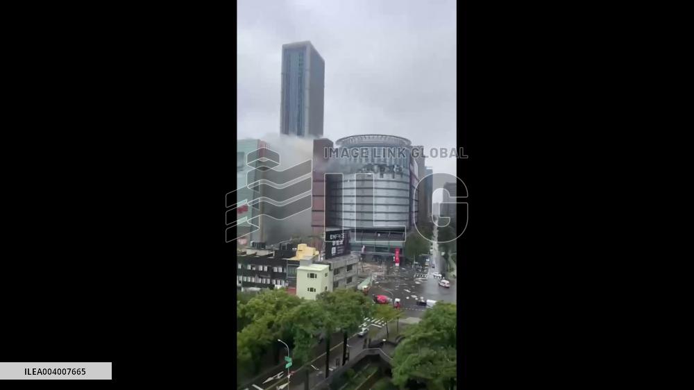 Taiwan: Casualties Reported After Explosion At Taichung Department Store 3