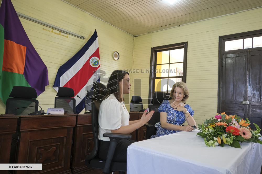 Queen Mathilde Visit To Costa Rica