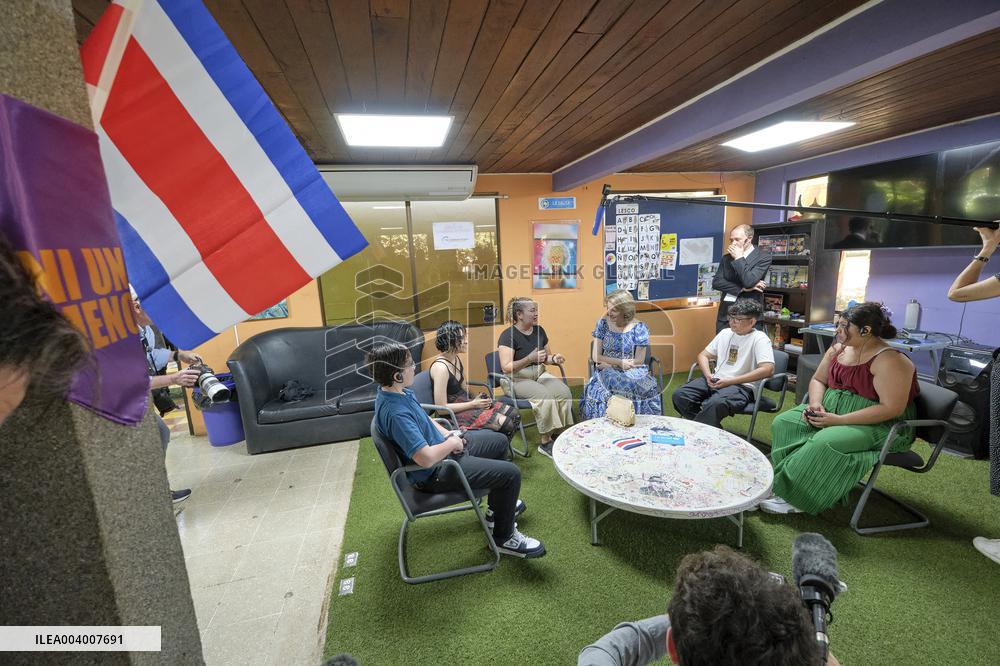 Queen Mathilde Visit To Costa Rica