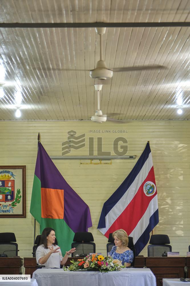 Queen Mathilde Visit To Costa Rica