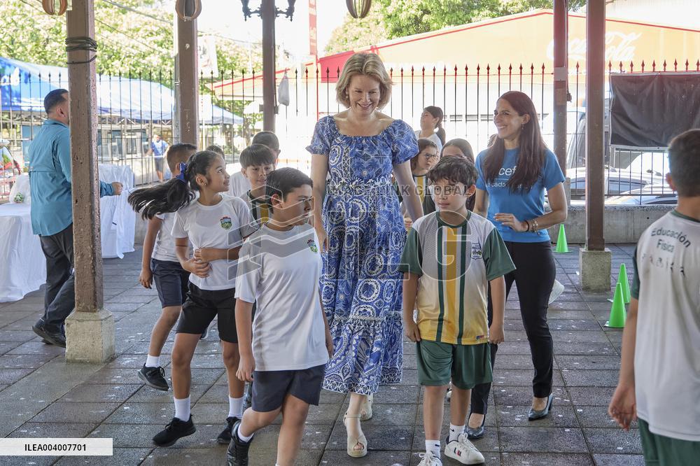 Queen Mathilde Visit To Costa Rica