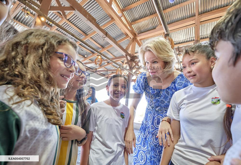 Queen Mathilde Visit To Costa Rica