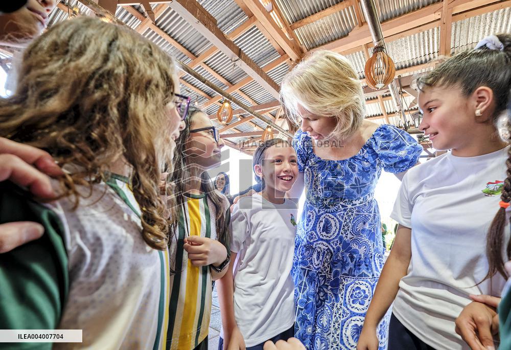 Queen Mathilde Visit To Costa Rica