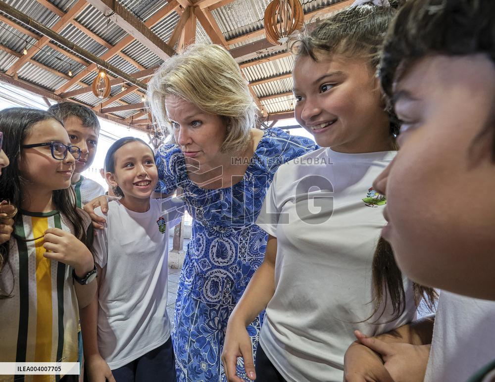 Queen Mathilde Visit To Costa Rica