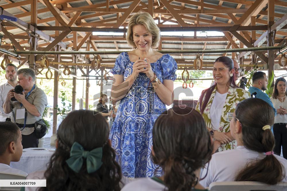 Queen Mathilde Visit To Costa Rica