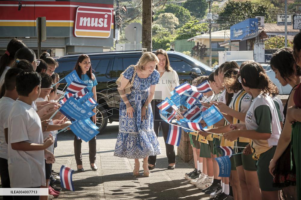 Queen Mathilde Visit To Costa Rica