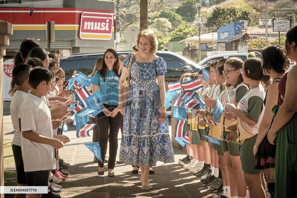 Queen Mathilde Visit To Costa Rica