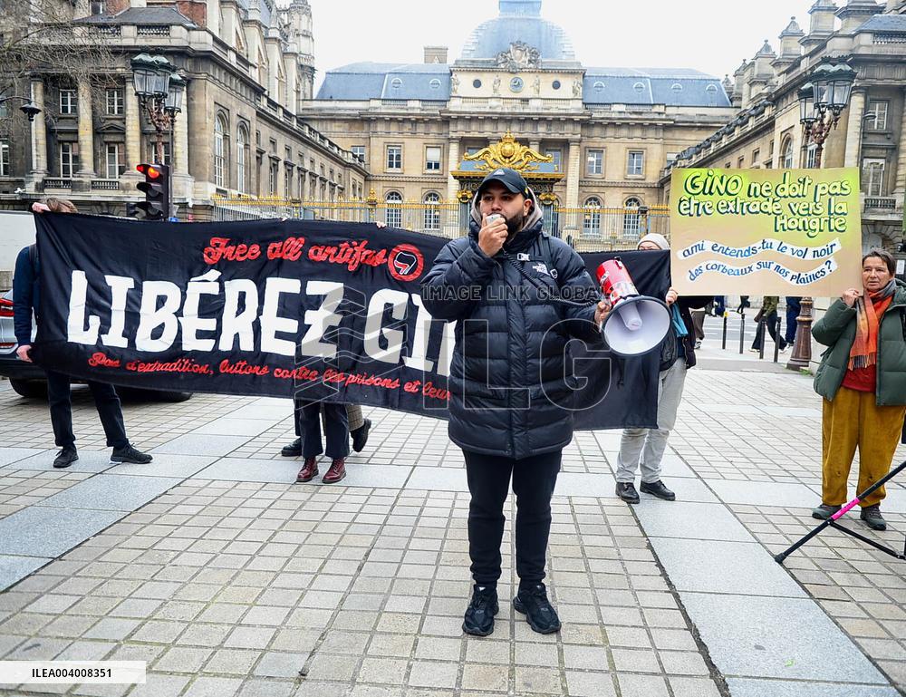 Rally for Gino Amid Deportation Threat in Paris