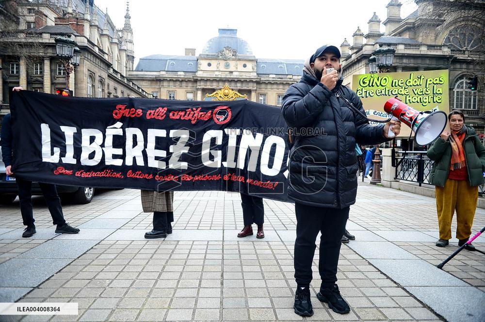 Rally for Gino Amid Deportation Threat in Paris