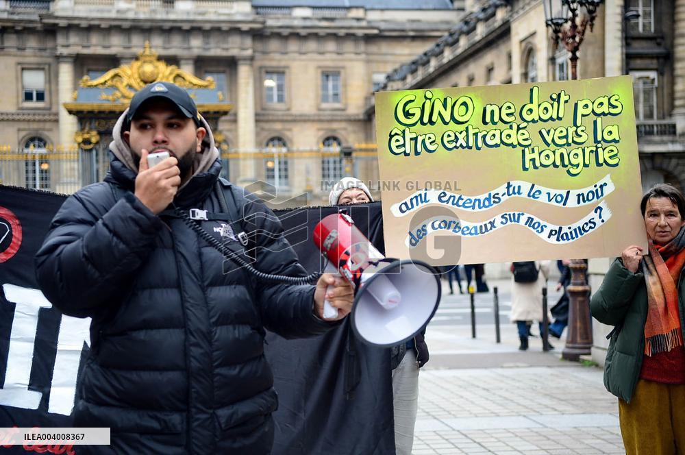 Rally for Gino Amid Deportation Threat in Paris