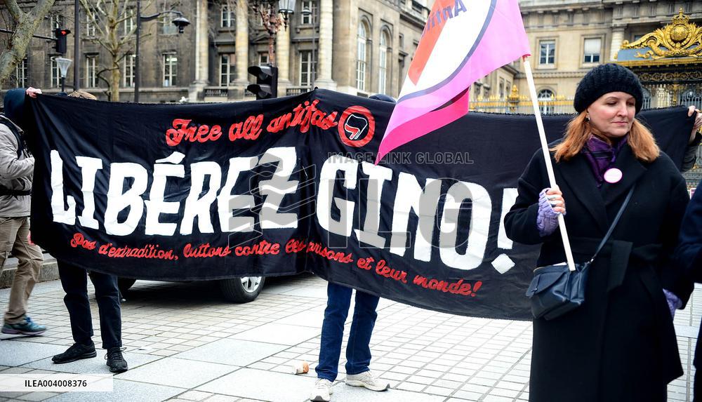 Rally for Gino Amid Deportation Threat in Paris
