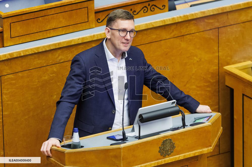 No-confidence motion against Prime Minister Kristen Michal