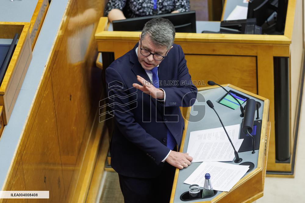 No-confidence motion against Prime Minister Kristen Michal