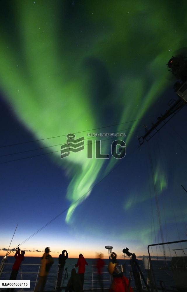 Aurora in Antarctica