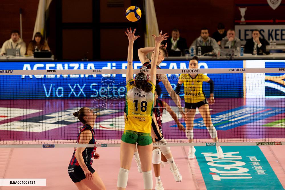 VOLLEY - Serie A1 Femminile - Volley Bergamo 1991 vs Wash4Green Pinerolo