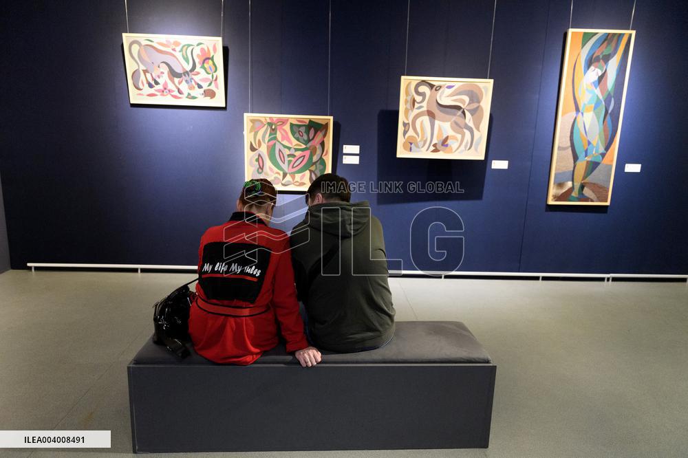 Exhibition of Ukrainian artist Liubov Panchenko in Kyiv