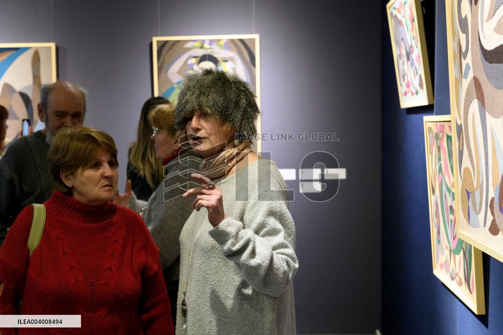 Exhibition of Ukrainian artist Liubov Panchenko in Kyiv