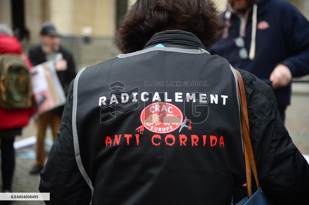 Rally Against Proselytism & Bullfighting Cruelty in Paris