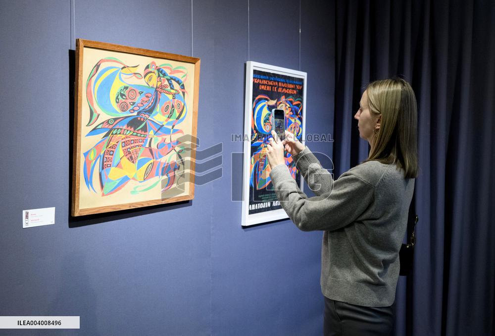 Exhibition of Ukrainian artist Liubov Panchenko in Kyiv