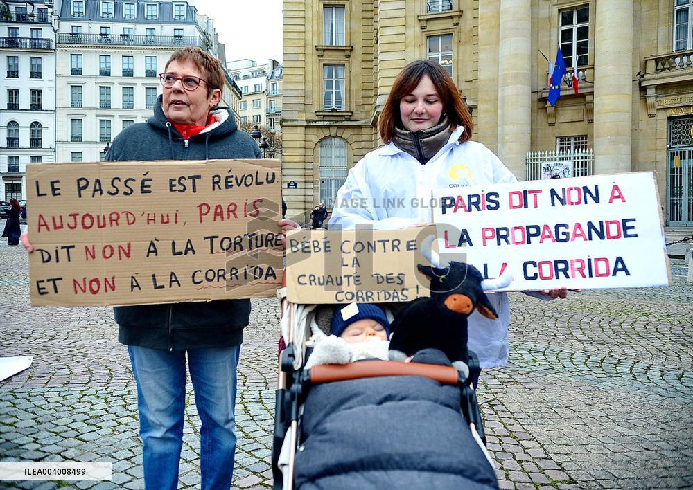 Rally Against Proselytism & Bullfighting Cruelty in Paris