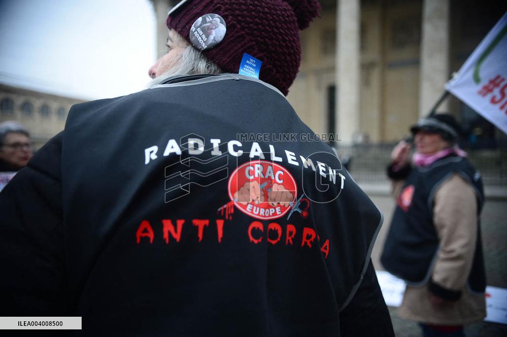 Rally Against Proselytism & Bullfighting Cruelty in Paris