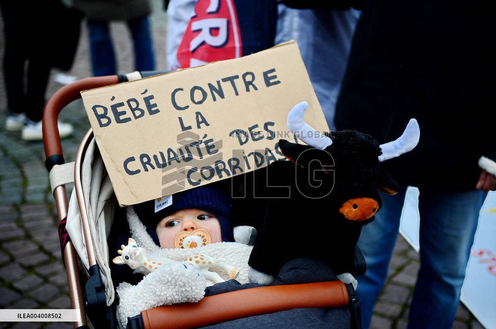Rally Against Proselytism & Bullfighting Cruelty in Paris