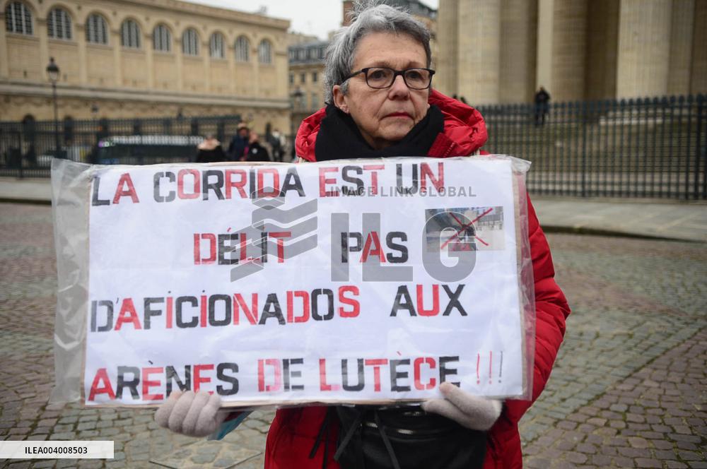 Rally Against Proselytism & Bullfighting Cruelty in Paris