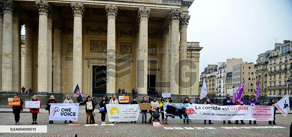Rally Against Proselytism & Bullfighting Cruelty in Paris