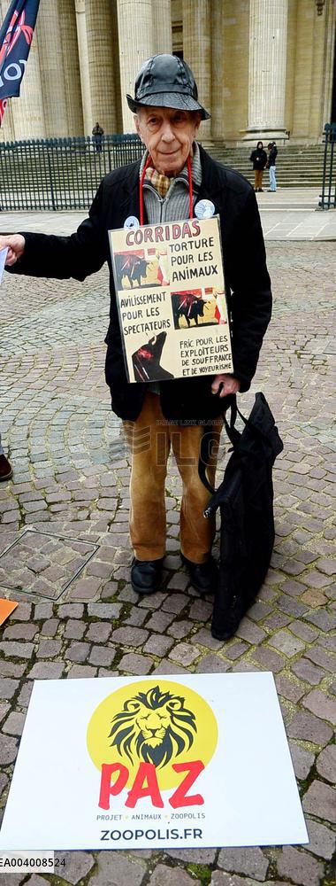 Rally Against Proselytism & Bullfighting Cruelty in Paris