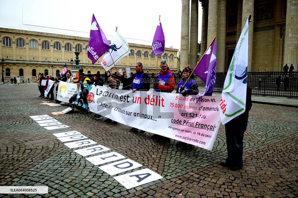 Rally Against Proselytism & Bullfighting Cruelty in Paris