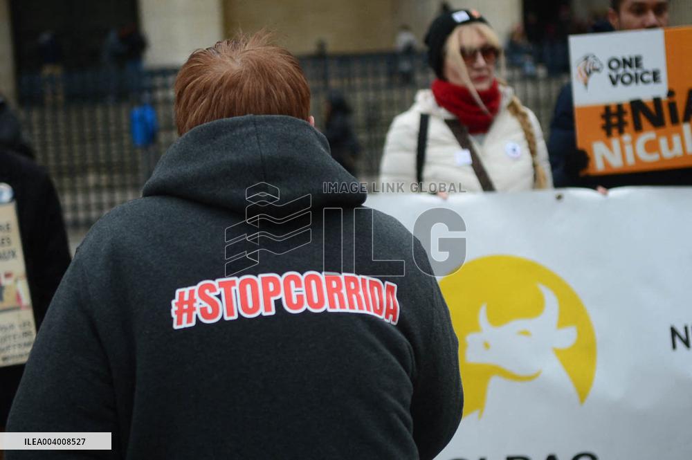 Rally Against Proselytism & Bullfighting Cruelty in Paris