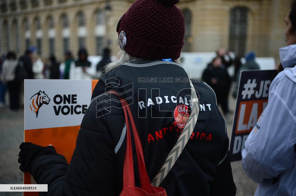 Rally Against Proselytism & Bullfighting Cruelty in Paris