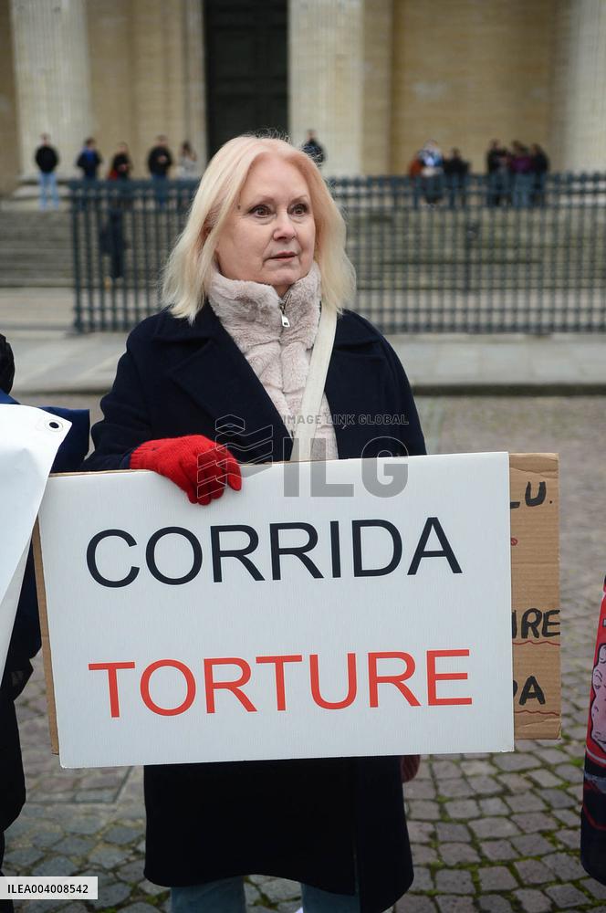 Rally Against Proselytism & Bullfighting Cruelty in Paris