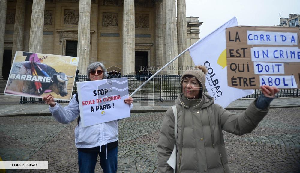 Rally Against Proselytism & Bullfighting Cruelty in Paris
