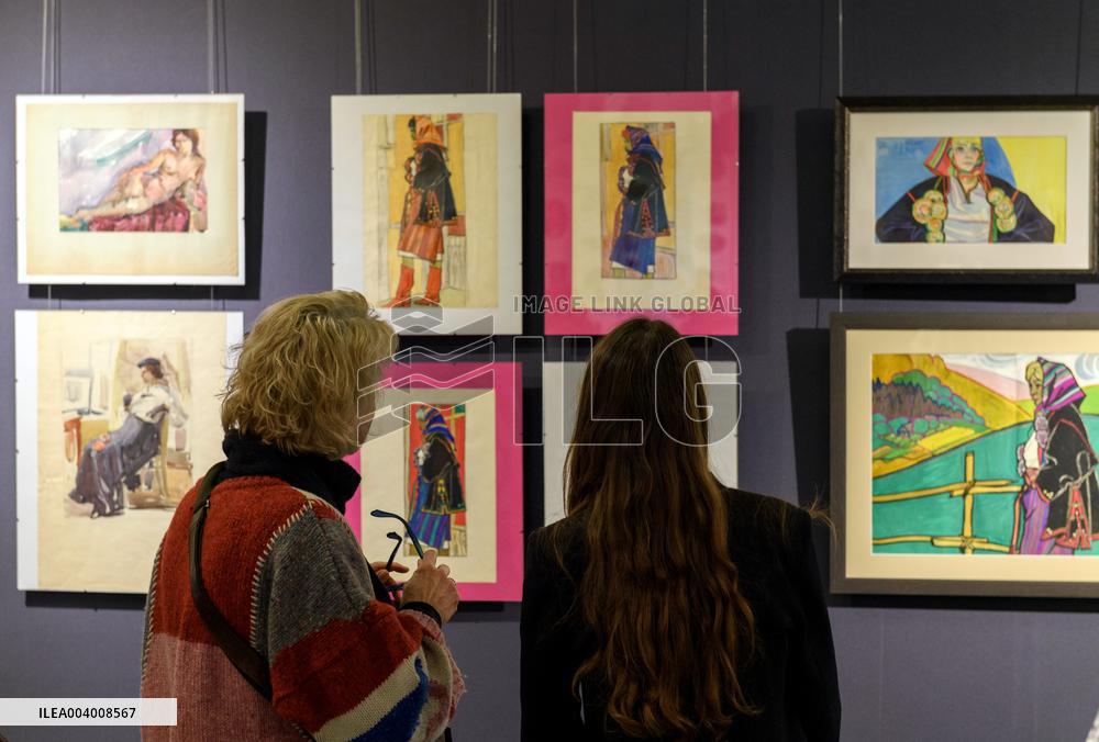 Exhibition of Ukrainian artist Liubov Panchenko in Kyiv